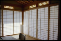 yuki-mi shoji screen, tea room | pacific shoji works