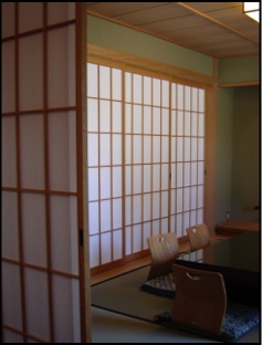 Japanese tea room shoji screens | pacific shoji works
